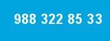 988 322 85 33